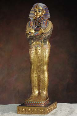 King Tut Large Sarcophagus Closed