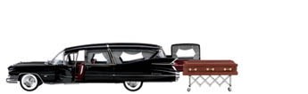 Cadillac Hearse Diecast Model-Sold Out
